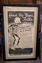画像: ct-260401-01 Reddy Kilowatt / 1930's Newspaper Advertising