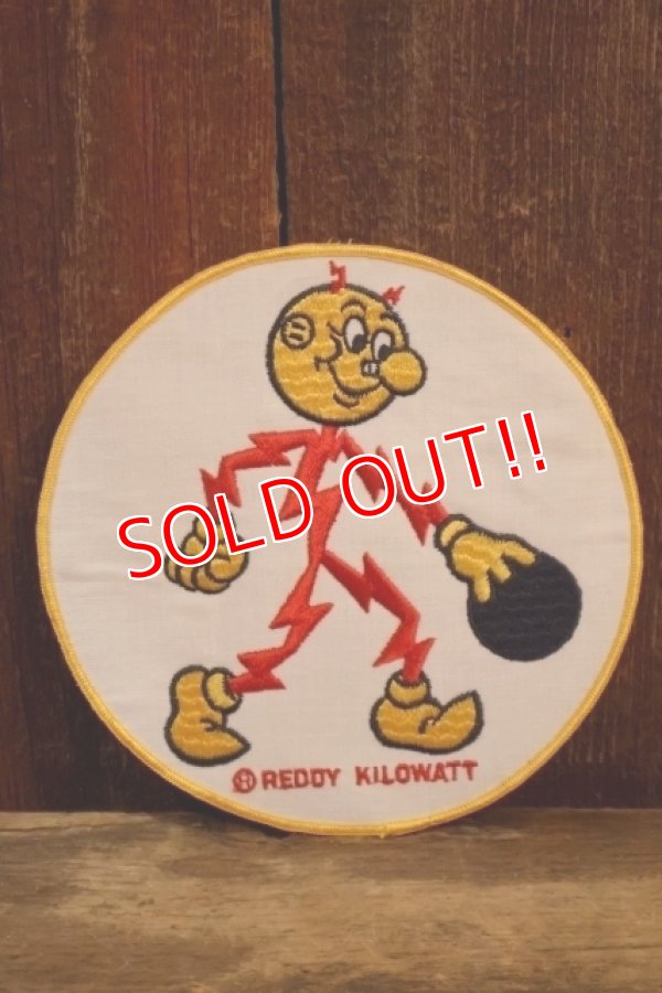 画像1: ct-260401-03 Reddy Kilowatt / 1950's Large Patch