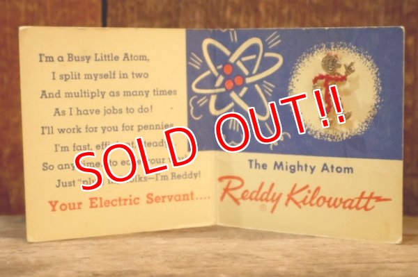 画像1: ct-260401-03 Reddy Kilowatt / 1950's YOUR FAVORITE "PIN-UP"