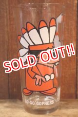 画像: gs-260401-09 GO GO GOPHERS / PEPSI 1970's Collector Series 16 oz. Glass