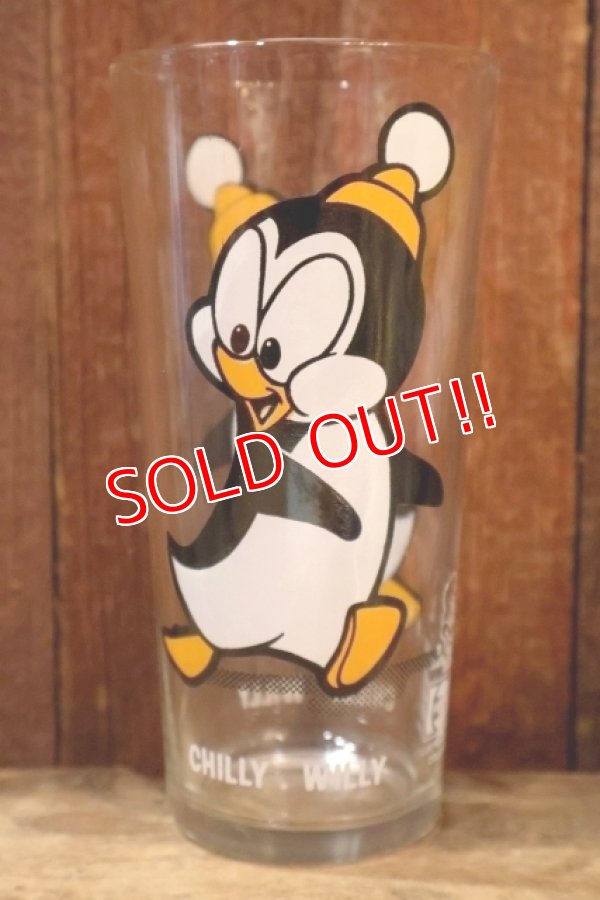 画像1: gs-260401-07 Chilly Willy / PEPSI 1970's 16 oz. Collector Series Glass