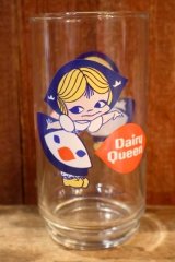 画像: gs-260401-01 Dairy Queen / 1970's "Little Miss Dairy Queen" Novelty Glass