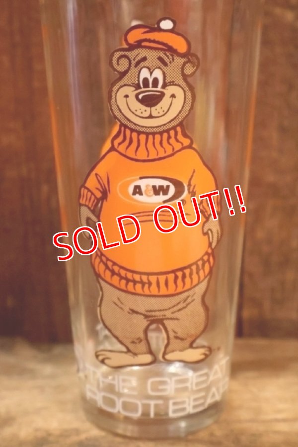 画像4: gs-260401-02 A&W Restaurant / 1980's Great Root Bear Glass