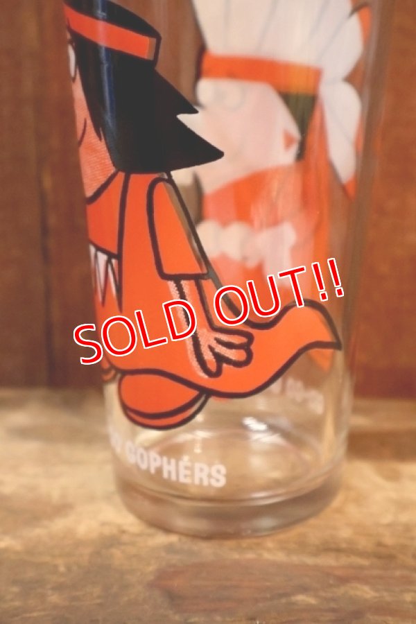 画像6: gs-260401-09 GO GO GOPHERS / PEPSI 1970's Collector Series 16 oz. Glass