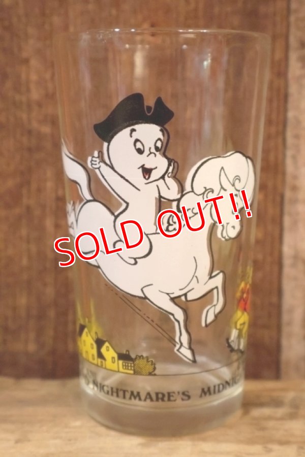 画像1: gs-251201-03 Casper & Nightmare / Arby's 1970's Novelty 12 oz. Glass