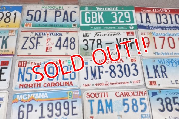 画像6: dp-230518-02 United States of America License Plates Full Set