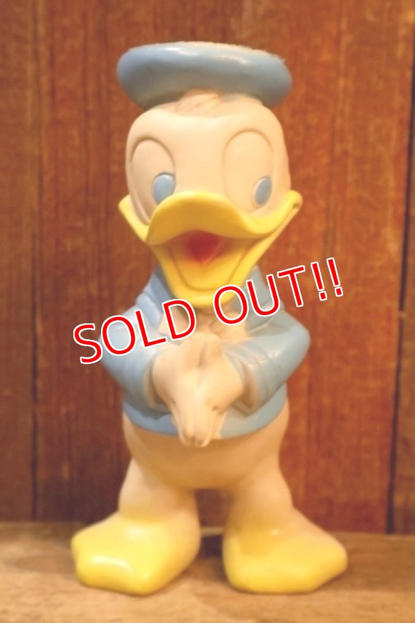 画像1: ct-260401-42 Donald Duck / DELL 1960's Rubber Doll