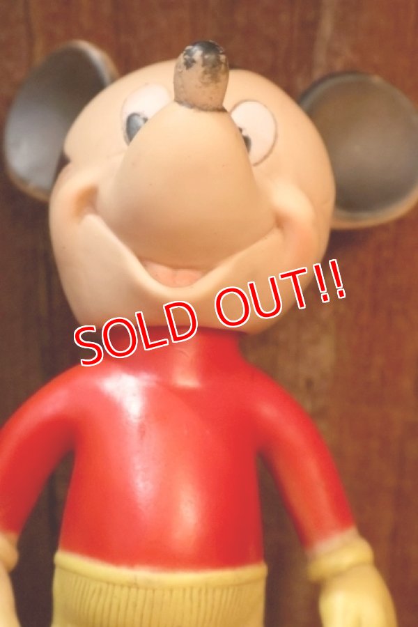 画像3: ct-260401-20 Mickey Mouse / Sun Rubber 1950's Rubber Doll 