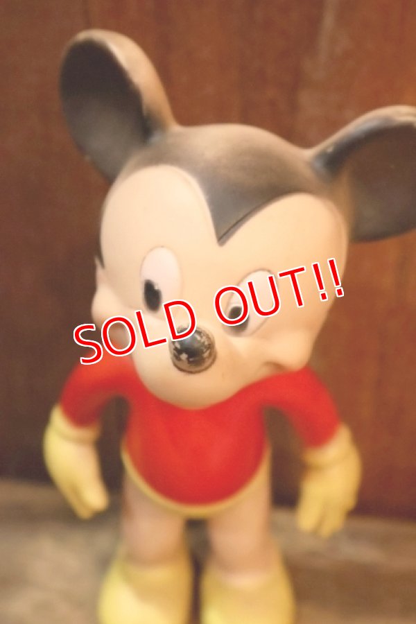 画像2: ct-260401-20 Mickey Mouse / Sun Rubber 1950's Rubber Doll 