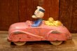 画像7: ct-260401-18 Donald Duck & Pluto / SUN RUBBER 1930's-1940's Car Toy