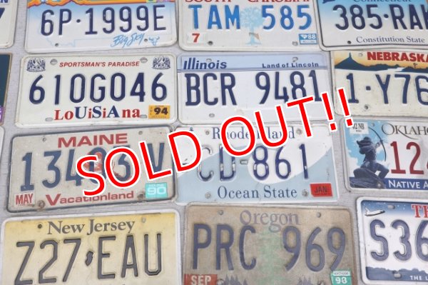 画像5: dp-230518-02 United States of America License Plates Full Set