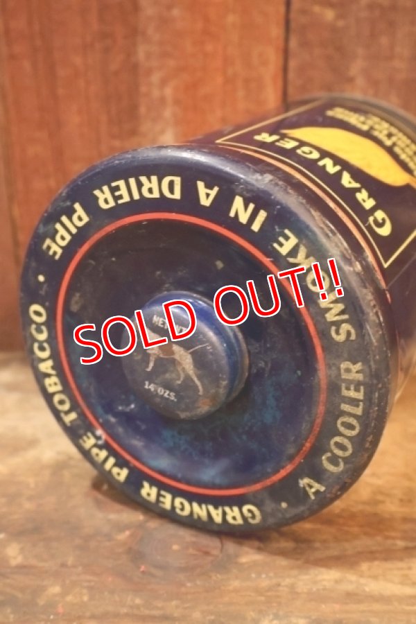 画像6: dp-260401-10 GRANGER 1930's-1940's Pipe Tobacco Tin Can