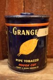 画像1: dp-260401-10 GRANGER 1930's-1940's Pipe Tobacco Tin Can
