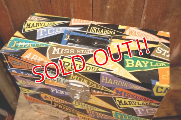 画像7: dp-260401-07 1950's-1960's FILE-A-WAY College Pennant Student Record File Box