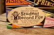 画像3: dp-260401-07 1950's-1960's FILE-A-WAY College Pennant Student Record File Box