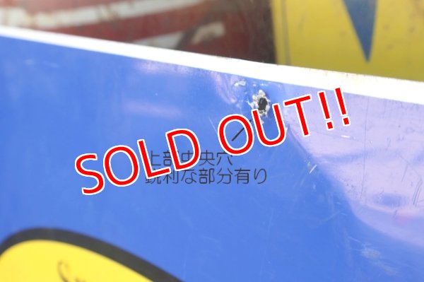 画像7: dp-260401-11 PENNZOIL 1990's W-sided Metal Sign