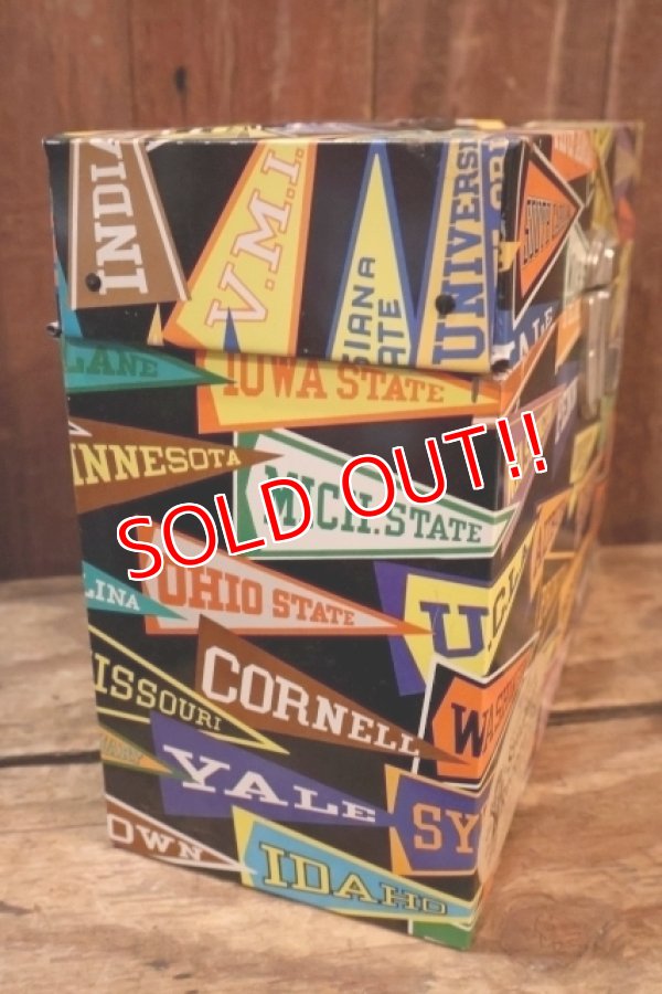 画像5: dp-260401-07 1950's-1960's FILE-A-WAY College Pennant Student Record File Box