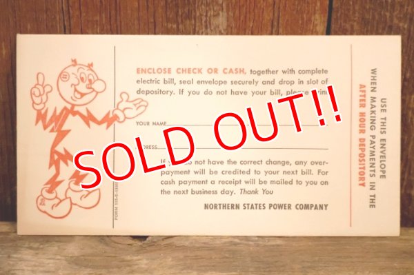 画像1: ct-260401-03 Reddy Kilowatt 1940's-1950's Envelope