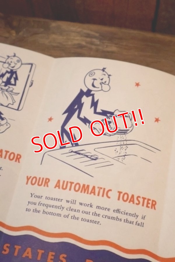 画像9: ct-260401-03 Reddy Kilowatt 1940's NORTHERN STATES ELECTRIC COMPANY(NSP) Booklet