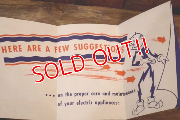画像4: ct-260401-03 Reddy Kilowatt 1940's NORTHERN STATES ELECTRIC COMPANY(NSP) Booklet