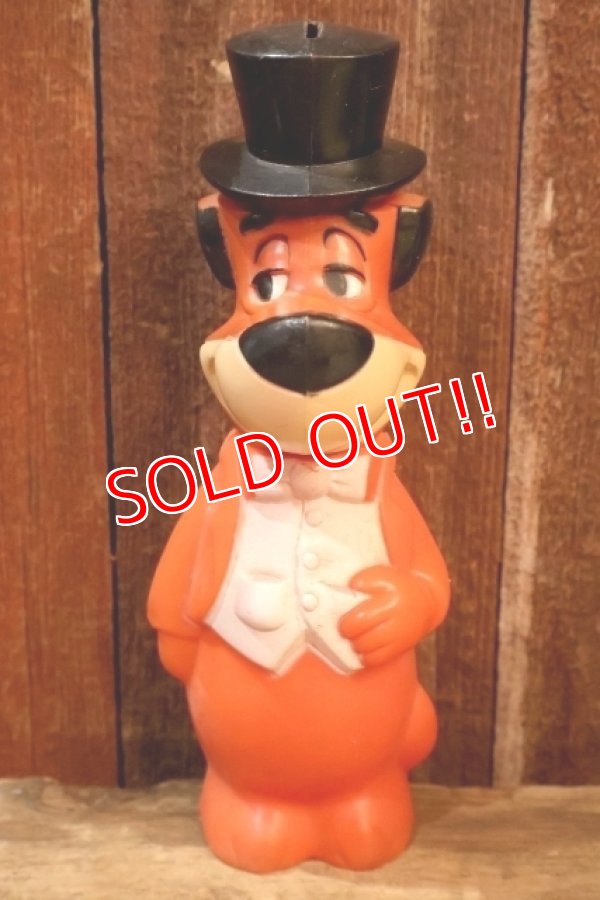 画像1: ct-260401-24 Huckleberry Hound / Knickerbocker 1960's Plastic Coin Bank