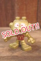 画像: ct-260325-26 Astrosniks / McDonald's 1980's PVC Figure "Robot The Robot"