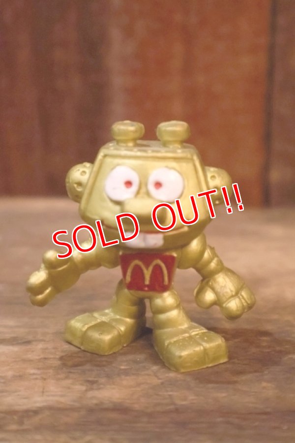 画像1: ct-260325-26 Astrosniks / McDonald's 1980's PVC Figure "Robot The Robot"