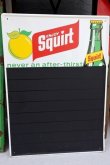 画像1: dp-260417-01 Squirt 1970's Metal Chalkboard Sign