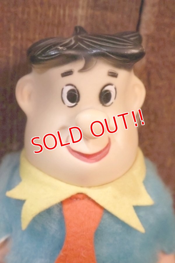 画像2: ct-260401-59 Fred Flintsotne / Knickerbocker 1960's Rubber Face Doll