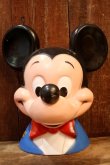 画像1: ct-260401-12 Mickey Mouse / PLAY PAL PLASTIC 1970's Coin Bank