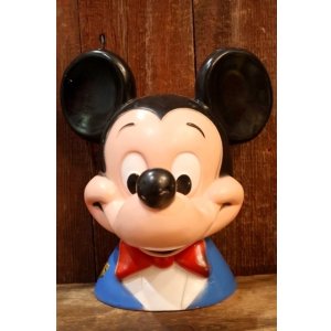 画像: ct-260401-12 Mickey Mouse / PLAY PAL PLASTIC 1970's Coin Bank
