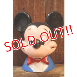 画像: ct-260401-12 Mickey Mouse / PLAY PAL PLASTIC 1970's Coin Bank