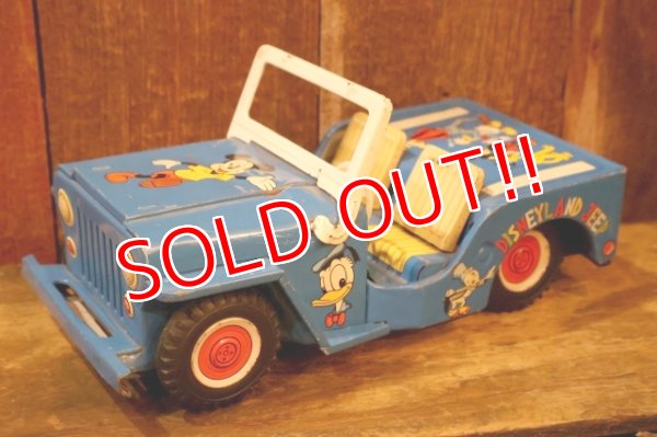 画像1: ct-260325-28 WALT DINSEY 1960's MARX TOYS DISNEYLAND JEEP