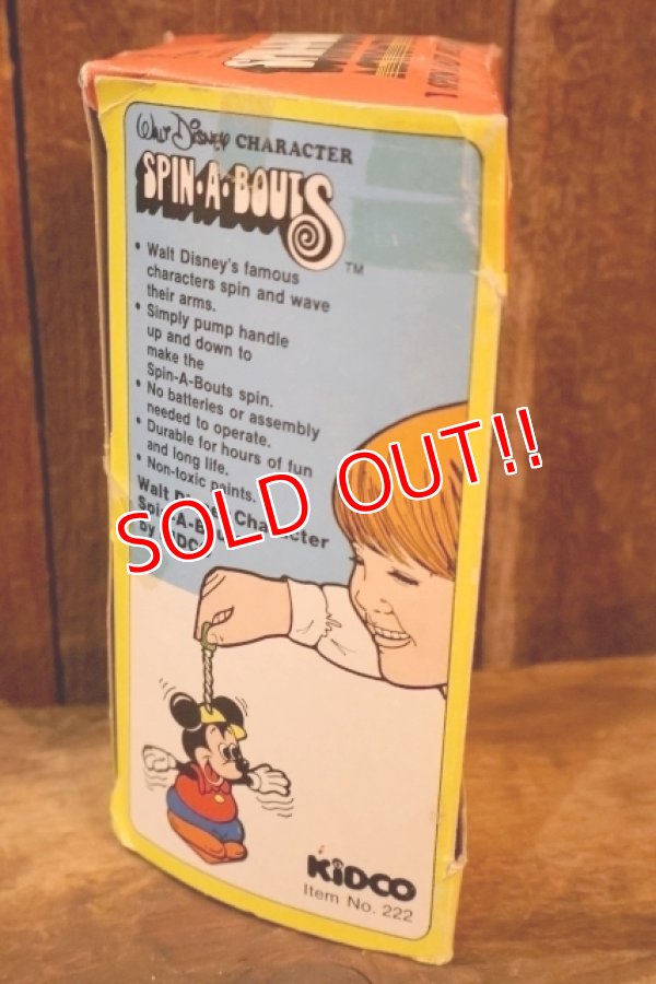 画像6: ct-260325-08 Mickey Mouse / KIDCO 1979 SPIN・A・BOUTS