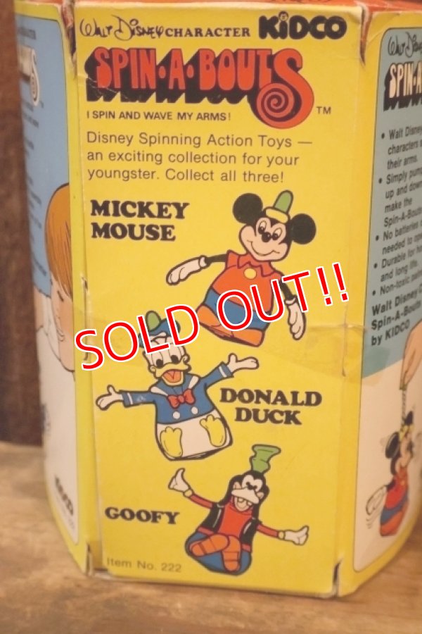 画像7: ct-260325-08 Mickey Mouse / KIDCO 1979 SPIN・A・BOUTS