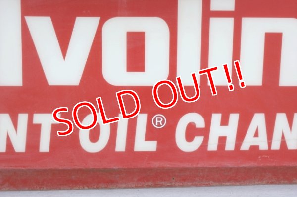 画像8: dp-260417-04 【※店頭ピックのみ】Valvoline 2000's 3-D Large Sign