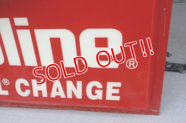 画像7: dp-260417-04 【※店頭ピックのみ】Valvoline 2000's 3-D Large Sign