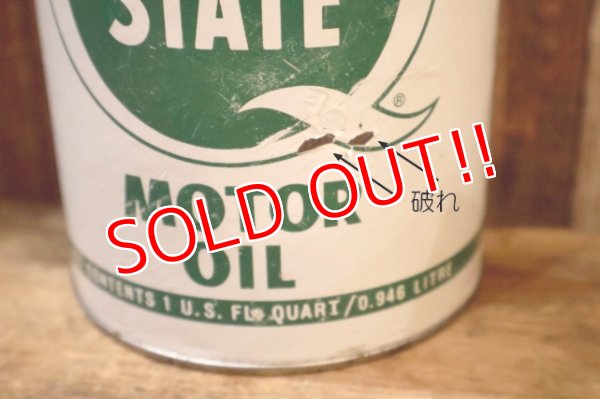 画像3: dp-230901-120 QUAKER STATE 1980's ONE U.S. QUART MOTOR OIL CAN