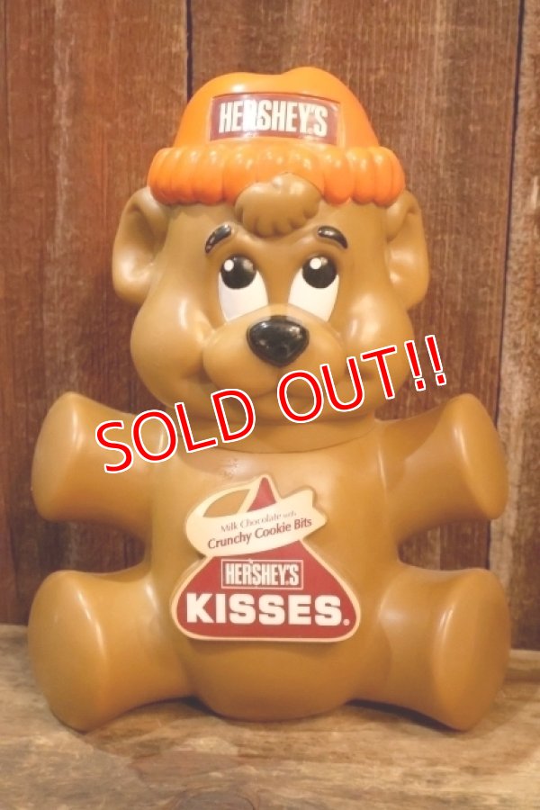 画像1: ct-260424-03 HERSHEY'S KISSES BEAR 1990's Crunchy Cookie Bits Coin Bank