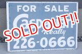 画像: dp-260424-09 Casparian Realty "FOR SALE "Metal Sign