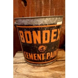 画像: dp-260424-02 BONDEX CEMENT PAINT / 1950's Galvanized Bucket