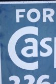 画像2: dp-260424-09 Casparian Realty "FOR SALE "Metal Sign