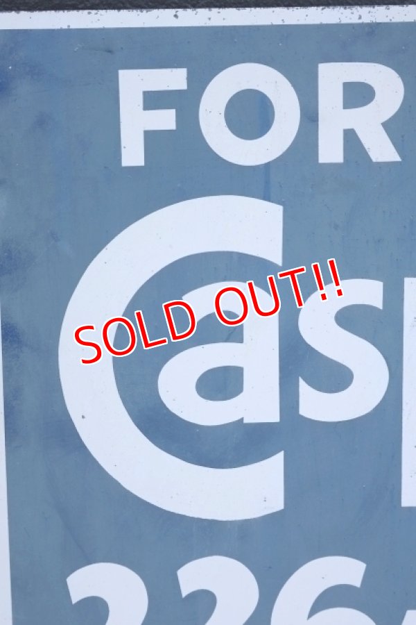 画像2: dp-260424-09 Casparian Realty "FOR SALE "Metal Sign