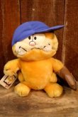 画像1: ct-260325-19 Garfield / DAKIN 1980's Plush Doll "Baseball Hero"