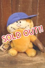 画像: ct-260325-19 Garfield / DAKIN 1980's Plush Doll "Baseball Hero"