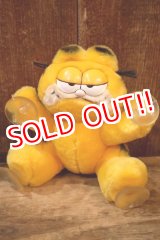 画像: ct-260325-21 Garfield / DAKIN 1980's Stick Plush Doll 