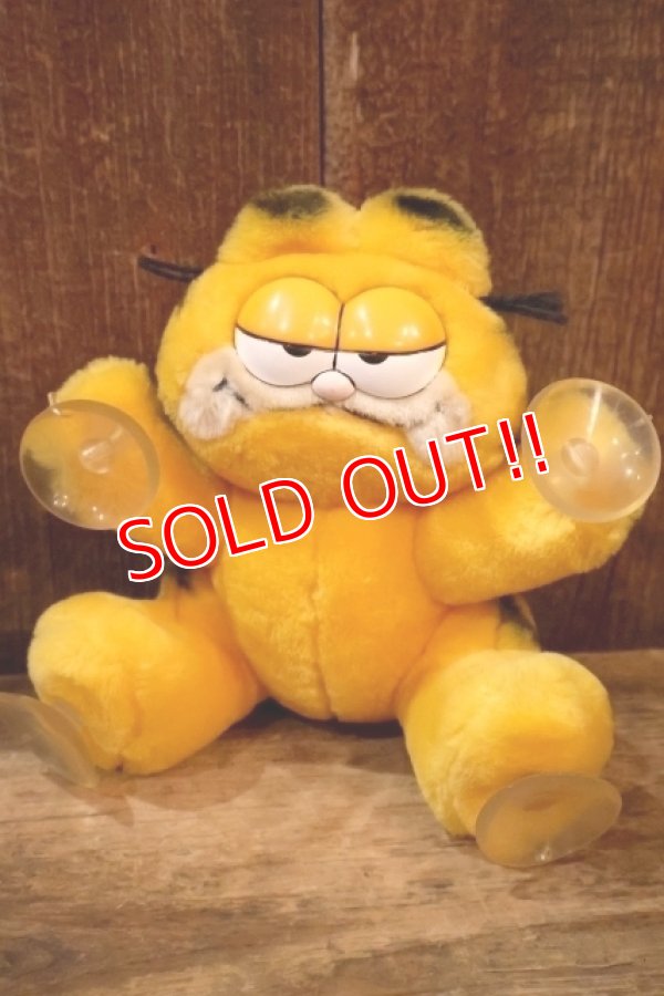 画像1: ct-260325-21 Garfield / DAKIN 1980's Stick Plush Doll 