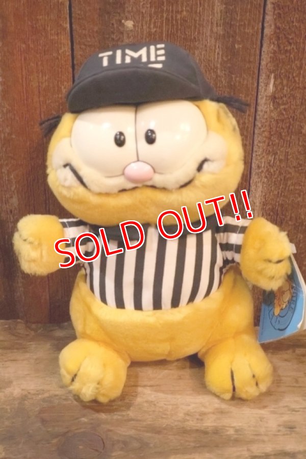 画像1: ct-260325-20 Garfield / DAKIN 1980's Plush Doll "Time Out"