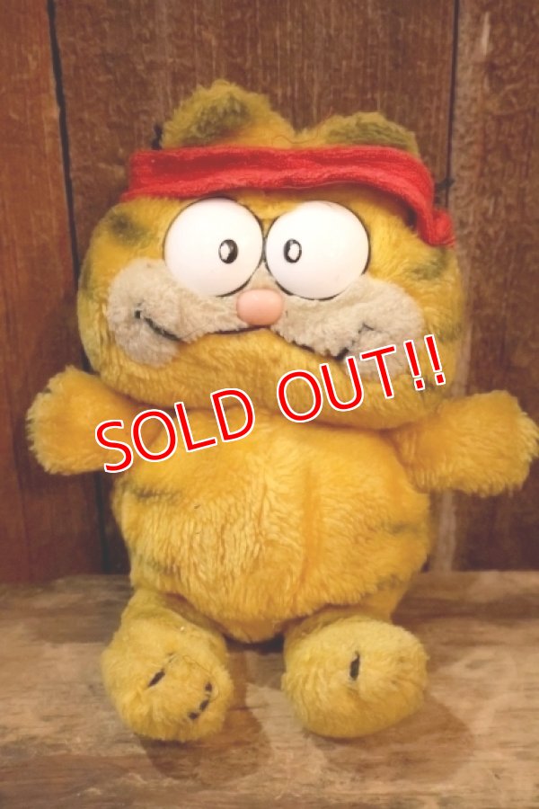 画像1: ct-230503-02 【JUNK】Garfiled / 1980's Plush Doll 