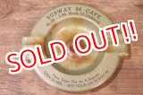 画像: dp-260204-60 1950's Metal Ashtray "SUBWAY 66 CAFE"
